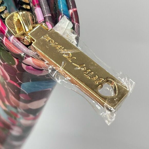 Betsey Johnson Womens Clutch Sling Bag Multicolor Gold Chain Bowknot Adjustable - Picture 5 of 15